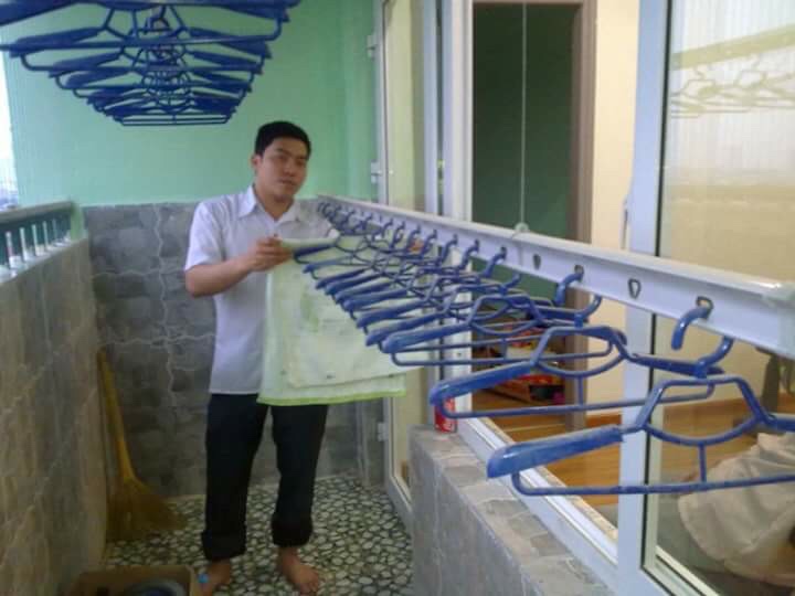 Lắp đặt giàn phơi thông minh tại Quận Hải Châu, Đà Nẵng